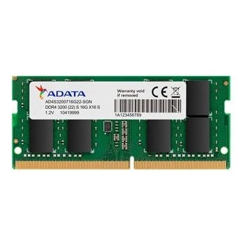 Adata DDR4 16GB 3200MHz CL22 (1x16GB) AD4S320016G22-SGN