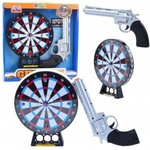 LEAN Toys Laser revolver with light and sound target