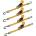 Tolsen Tools Tolsen комплект укрепващи колани, 4 бр (62254)