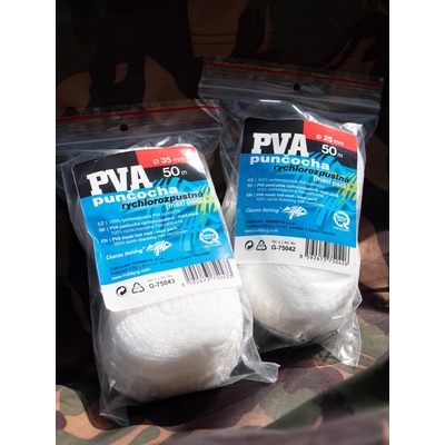 Giants Fishing PVA náhradná pančucha mesh fast melt refill maxi pack 50 m - 35 mm