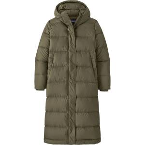 Patagonia Дамско палто Patagonia Women's Silent Down Long Parka Coat - Basin Green - размер XS (102-3151-0611)
