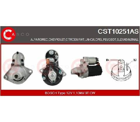 Startér CASCO CST10251AS