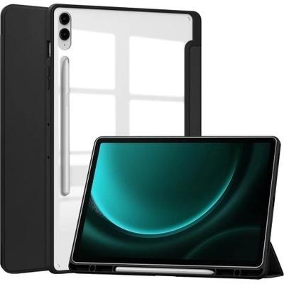 Vsetkonamobil 65788 CRYSTAL Zaklápacie puzdro Samsung Galaxy Tab S9 FE+ čierne