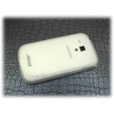 Silikonové pouzdro kryt JEKOD TPU + fólie White pro Samsung S7560 Trend / S7562 Galaxy S Duos