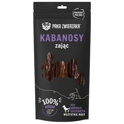 PAKA ZWIERZAKA Zajíc Kabanosy 3 ks 80 g