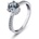 Silenti Jewelry Сребърен пръстен "Корона" - 6 - 52мм (16.6мм диам. )