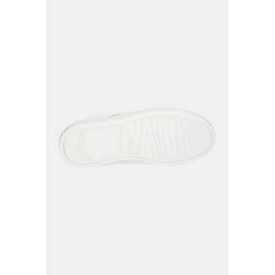 Zadig&Voltaire Кожени маратонки ZADIG&VOLTAIRE La Flash в бяло SWSN00426 (SWSN00426)