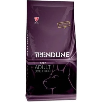 Trendline Adult Dog Food Beef - Пълноценна храна за израснали кучета от всички породи с говеждо 15 кг