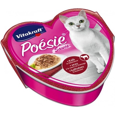 Vitakraft Cat Poésie teľacie v syrovej omáčke 85 g