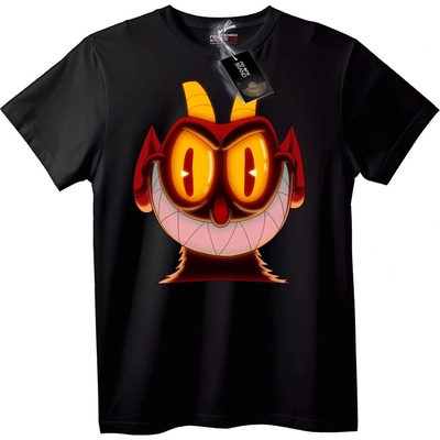 NOONEBRAND Тениска Карикатурно Чудовище - 6XL, Black