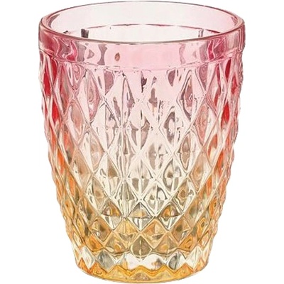 MICA ЧАША СТЪКЛЕНА imca h10хd8см РОЗОВА (1177247)