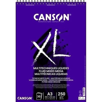 Canson Sp XL Fluid Mixed Media Скицник 30 A3 250 g (C400110534)
