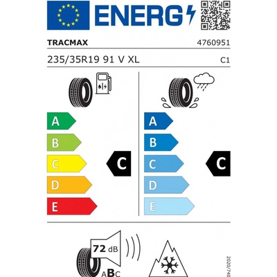 Tracmax Ice-Plus S210 235/35 R19 91V