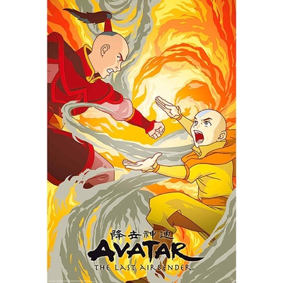 GB eye Макси плакат GB eye Animation: Avatar: The Last Airbender - Aang vs Zuko (GBYDCO199)