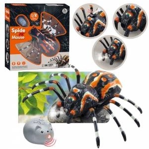 LEAN Toys Remote Controlled Spider Tarantula Infrared Black R/C ST
