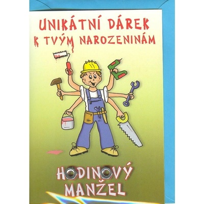 Lowlands Přání k narozeninám (Hodinový manžel) – originální a zábavné