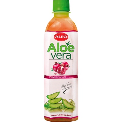 Aleo Aloe Vera drink s dužinou granátové jablko 0,5 l