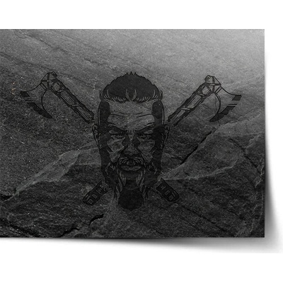 Sablio Plagát Vikingové Stone - 60x40 cm