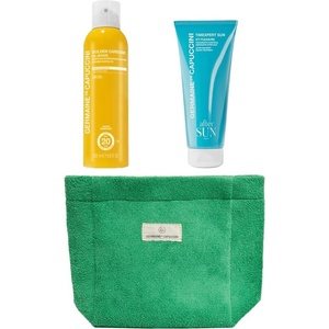 Germaine de Capuccini Комплект Love Sun - Сухо олио и Лосион за тяло, 2 х 200 ml + Несесер - baby