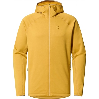 Haglöfs Мъжко поларено яке Haglöfs Magma Mid Hood Fleece jacket - Clay Yellow - размер XXL (005-5974-0115)