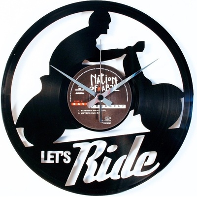 Discoclock 101 Let's ride 30cm