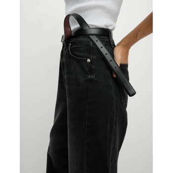 Marks & Spencer Прави дънки със средна талия Marks & Spencer черни Marks & Spencer | Cheren | ЖЕНИ | 22 REG