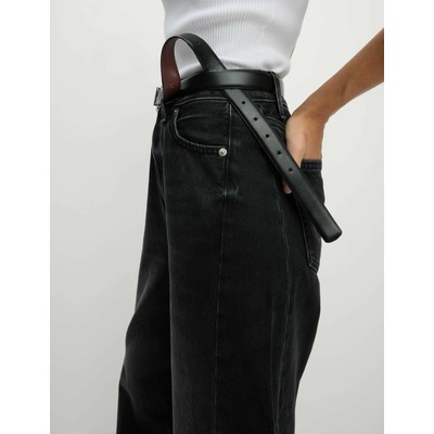 Marks & Spencer Прави дънки със средна талия Marks & Spencer черни Marks & Spencer | Cheren | ЖЕНИ | 22 REG