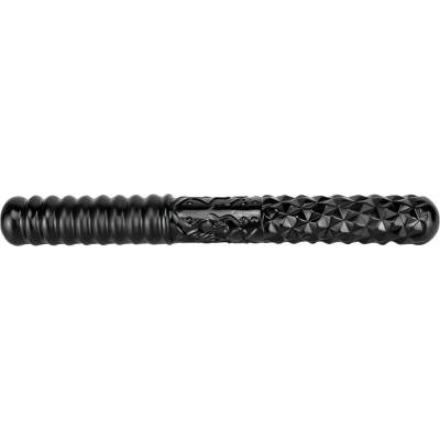 Sensual D45M Oboustranné flexibilní dildo 38 cm černé