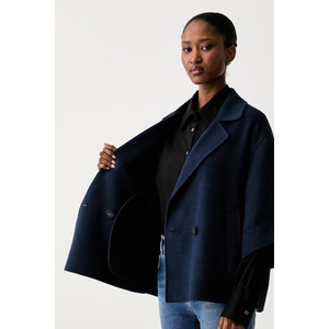 Max Mara късо палто дамско от вълна WKDNEO (2625086031600)