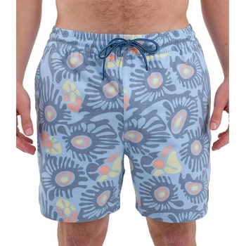 Hurley Бански гащета Hurley Phantom Naturals Cannonball Volley 17´´ swimming shorts - Blue (Eiffel Blue)