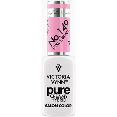 VICTORIA VYNN Hybridní gel lak PURE CREAMY HYBRID 149 Doll Surprise 8 ml