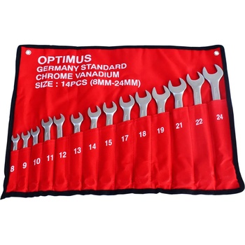 OPTIMUS Ключове звездогаечни 8-24 мм, OPTIMUS Germany, 14 бр (UNI-01611)