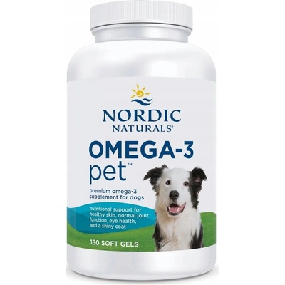 Nordic Naturals Omega-3 Pet 180 gélových tablet