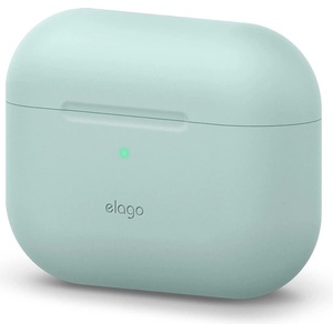 elago Защитен калъф Elago Basic Silicone Case за Apple Airpods Pro, светлосин (EAPPOR-BA-MT)