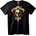 NOONEBRAND Тениска Guns N' Roses Нощен Влак - 4XL, White
