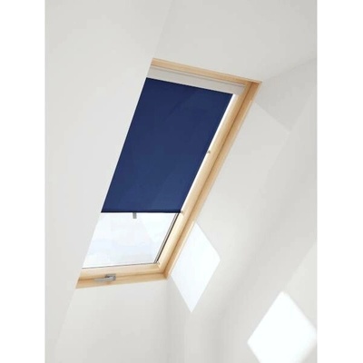 RoofLITE Roleta zcela zatemňující - 66x118 cm, Tmavě modrá