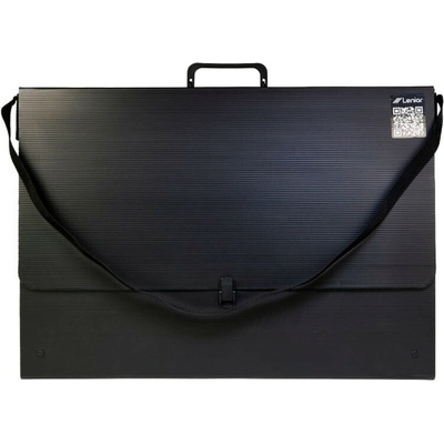 Leniar Kufřík na výkresy černý, A4