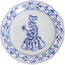 porcelán Dubí Cibulák tanier Panna zverokruh horoskop 24 cm