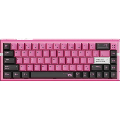 професионална геймърска механична клавиатура Professional Gaming Mechanical Keyboard RS6 Ultra - 8K, Gateron Jade Gaming [Linear] - Sakura Warrior (RS6-ULTRA-SAKURA-GJ)