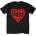 Nirvana Poppy Heart Black M Риза (NIRVTS46MB02)
