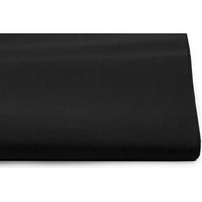 Vyšívací tkanina Kanava šíře 140 cm 54 oček černá 1 m