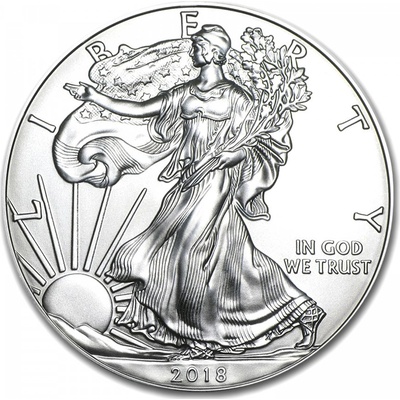 US Mint Strieborná minca American Silver Eagle 2018 1 oz