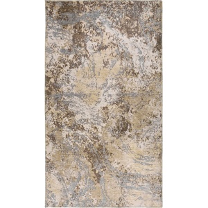 Vitaus Светлосиня/светлокафява пътека подходяща за пране 80x200 cm Sandstorm - Vitaus (KRN-9536-80x200)