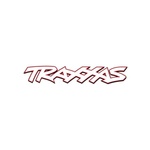 Traxxas PVC стикер бял 22x5см