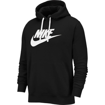 Nike Суичър Nike Sportswear Club Fleece Men's Graphic Pullover Hoodie - Black/White