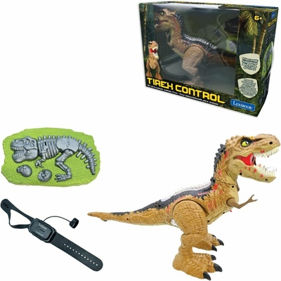 Lexibook T-Rex na diaľkové ovládanie s dymovými efektmi