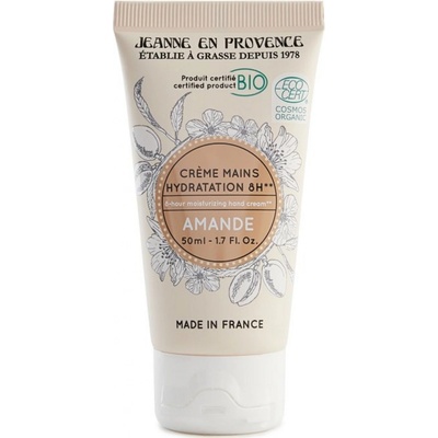 Jeanne en Provence Amande - Mandľový BIO krém na ruky 50 ml