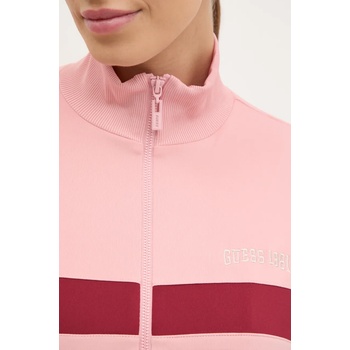 GUESS Суичър Guess SUZANNE в розово с десен V5RQ00 KCO72 (V5RQ00.KCO72)