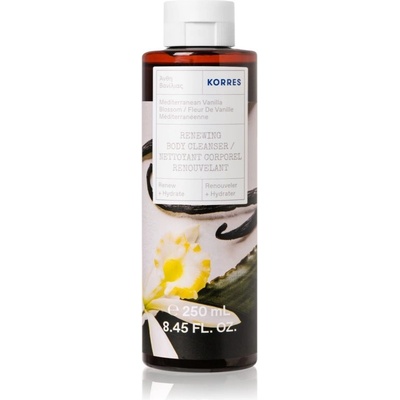 Korres Mediterranean Vanilla Blossom energizujúci sprchový gél 250 ml