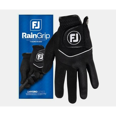 Footjoy Mens Golf Glove RainGrip 25 černá Pravá M